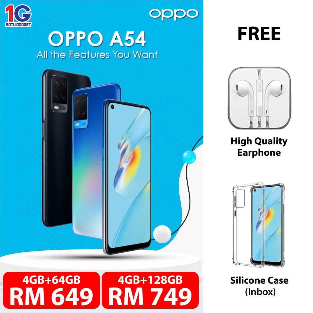 Malaysia specs oppo a54 Oppo A54