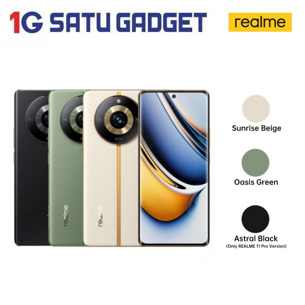 Realme 11 Pro Plus Dual SIM, 512 GB, 12 GB RAM, 5G - Sunrise Beige