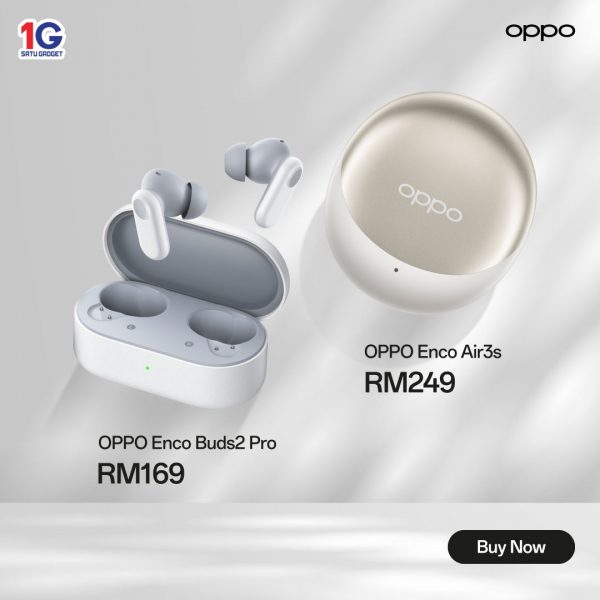OPPO Enco Buds2 Pro – Original Malaysia Set – Satu Gadget Sdn. Bhd.